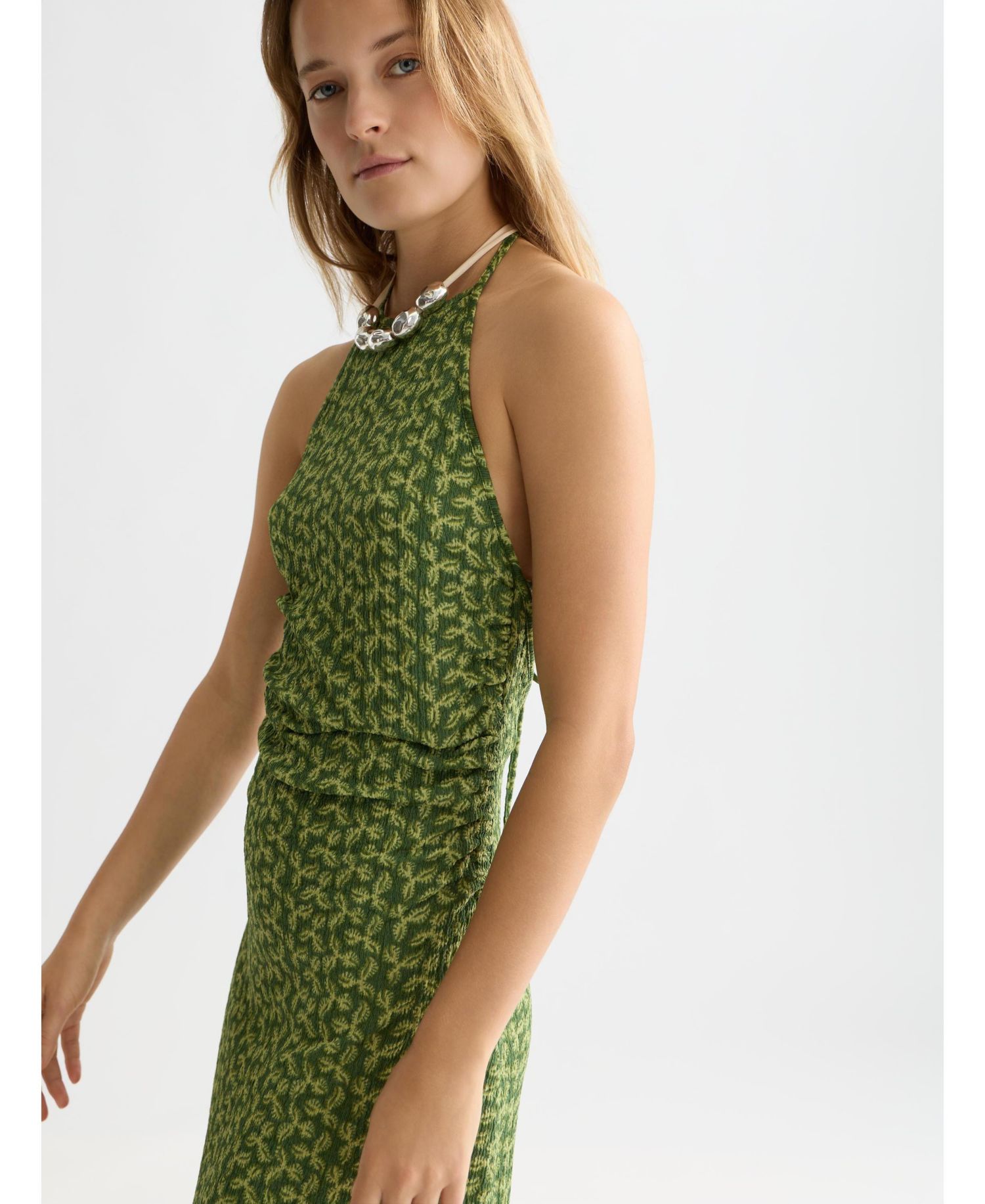 Women's Open-Back Midi Sundress