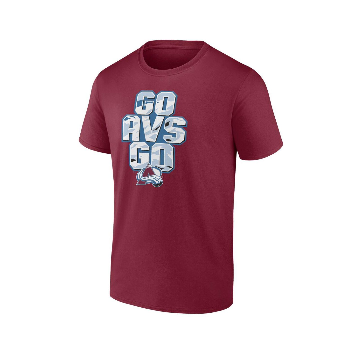 Men's Burgundy Colorado Avalanche Local T-Shirt