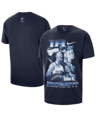 Men's and Women's Ja Morant Navy Memphis Grizzlies Athlete T-Shirt