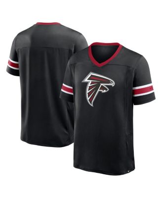 Men's Black Atlanta Falcons Hometown Premium Hashmark V-Neck T-Shirt