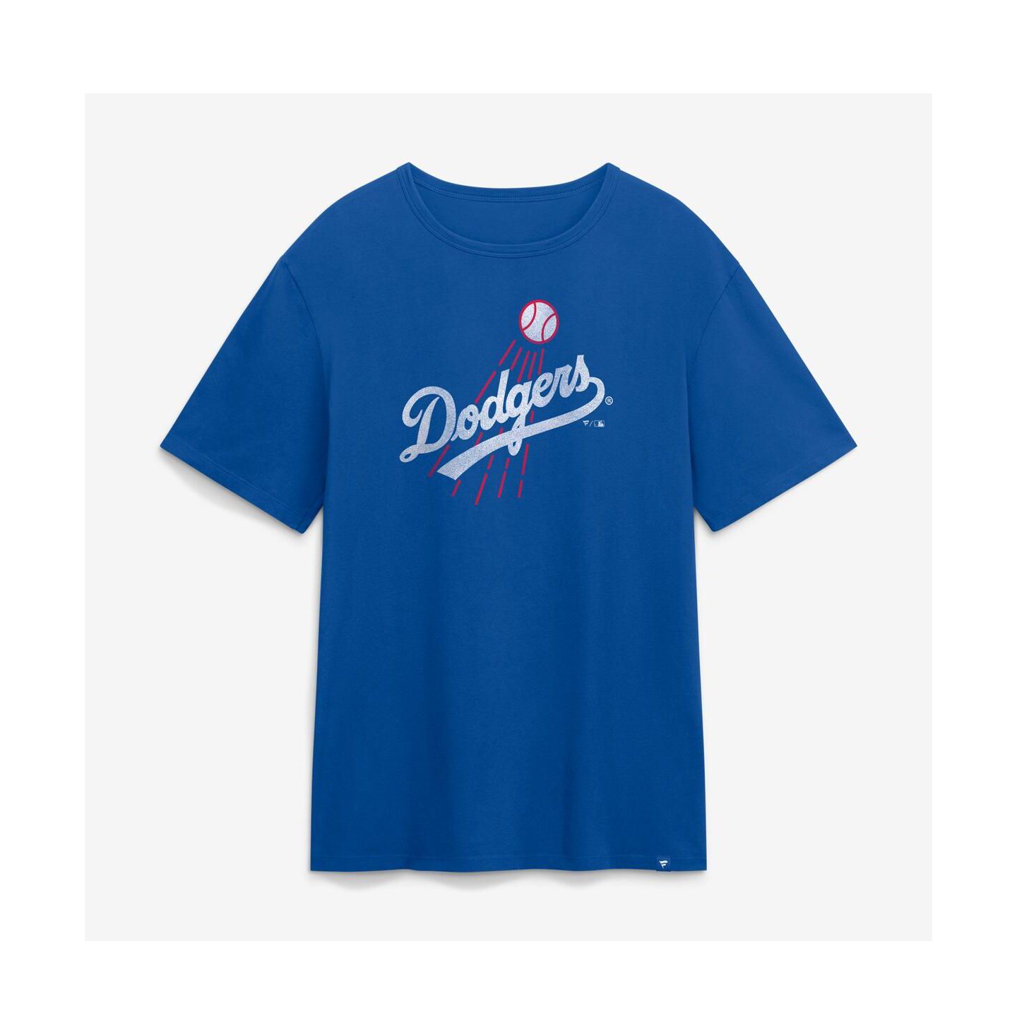 Мужская футболка Fanatics Royal Los Angeles Dodgers Vintage Logo Legacy — фото 1