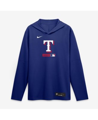 Nike Men's Royal Texas Rangers Authentic Collection Dri-FIT Long Sleeve ...