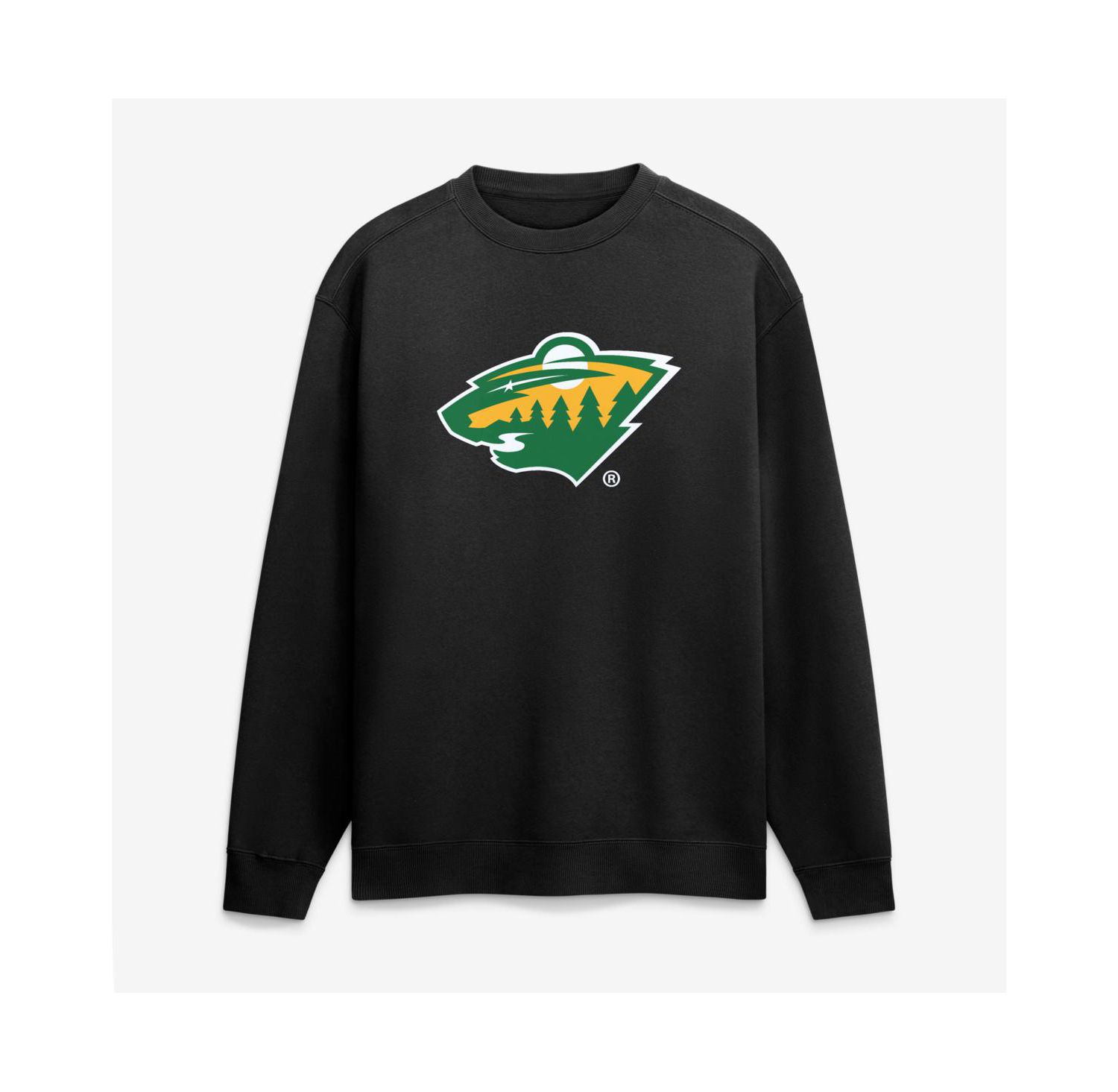 Men's Black Minnesota Wild Competition Sweatshirt