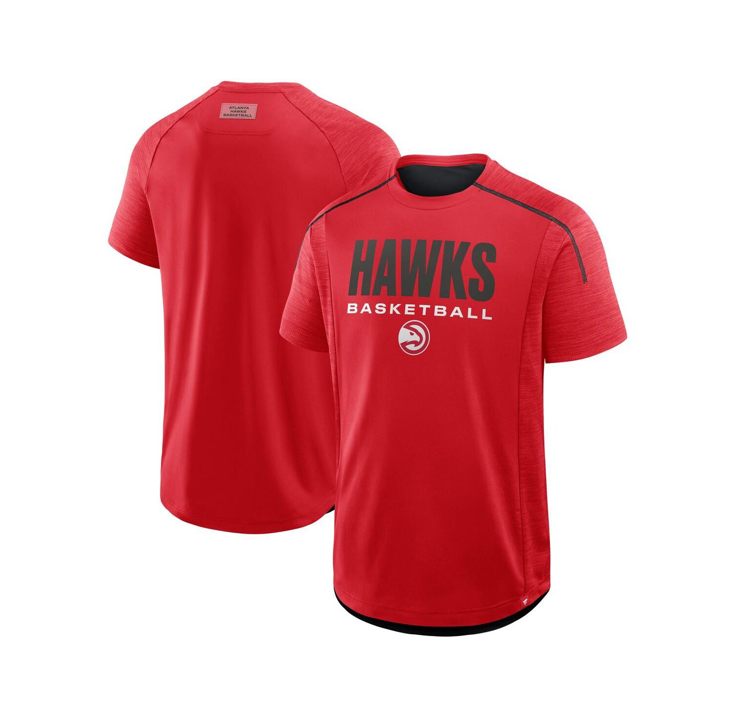 Men's Red Atlanta Hawks Inbound Pass Play Practice T-Shirt