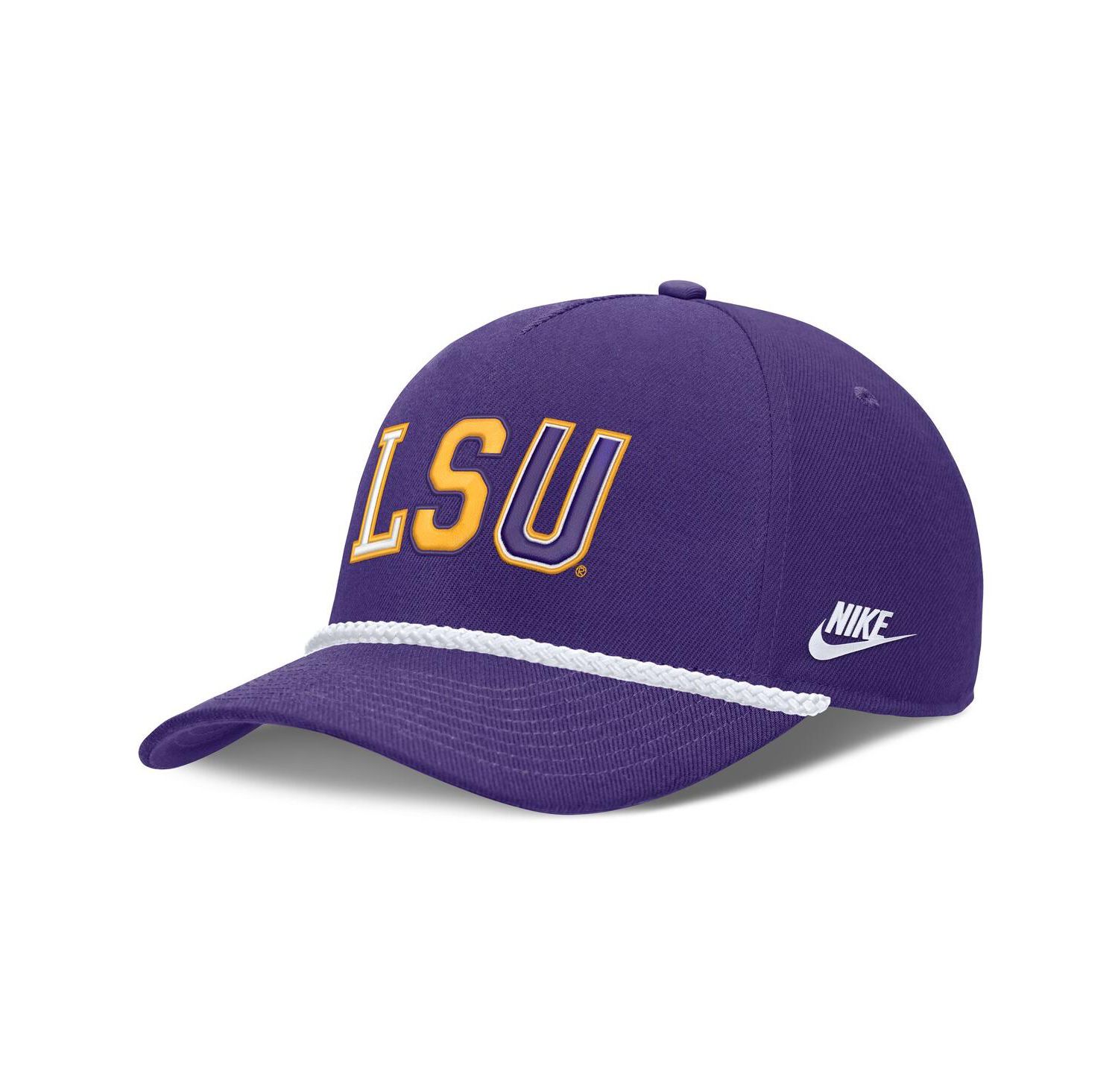 Men's and Women's Purple LSU Tigers 2026 Basketball Refresh 5-Panel Rope Rise Hat