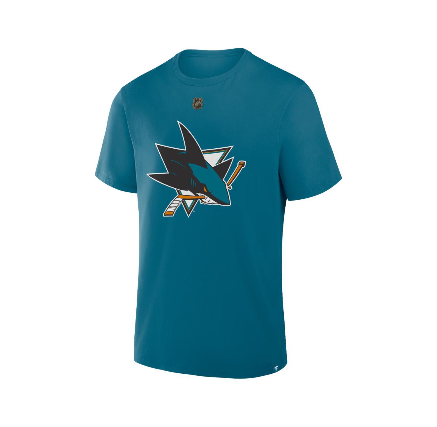 Men's Macklin Celebrini Teal San Jose Sharks Authentic Stack Name & Number T-Shirt
