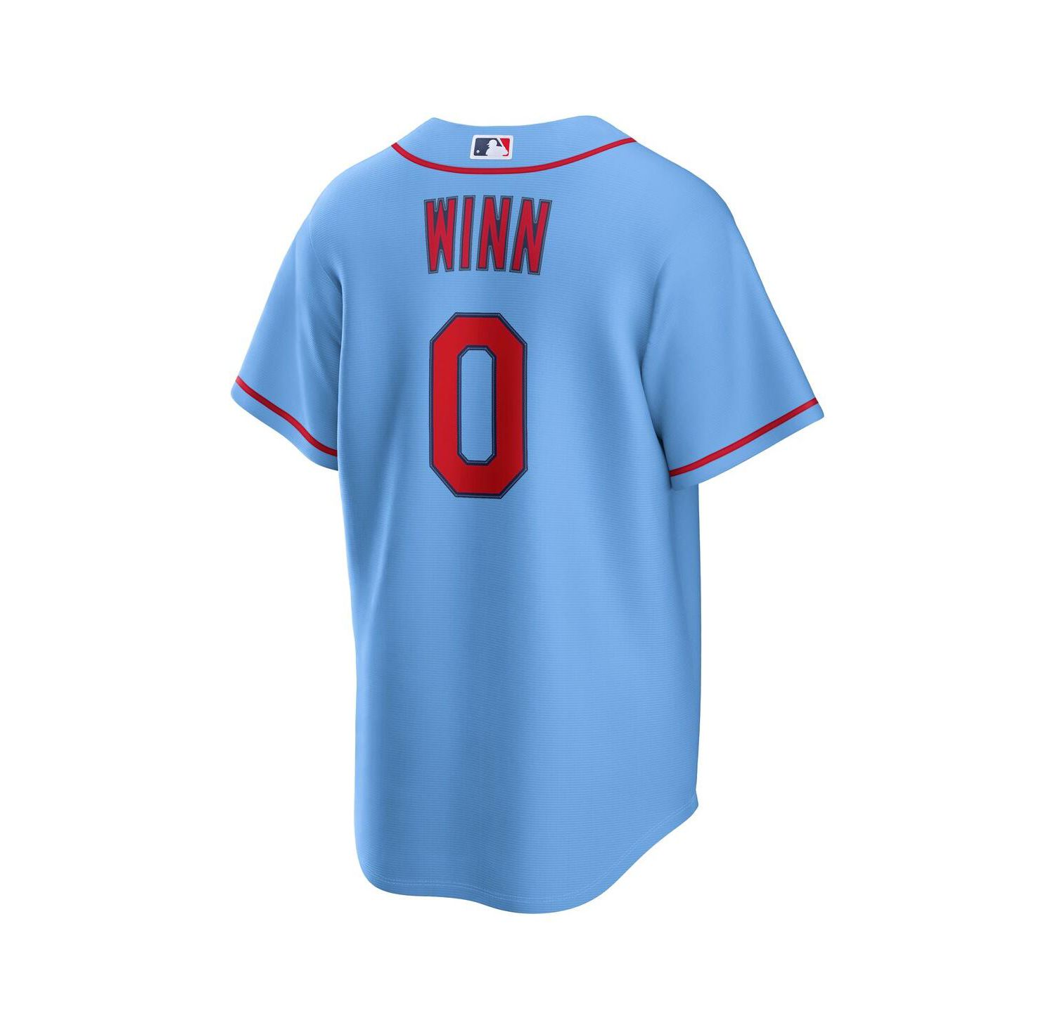 Men's Masyn Winn Light Blue St. Louis Cardinals Alternate Replica Jersey