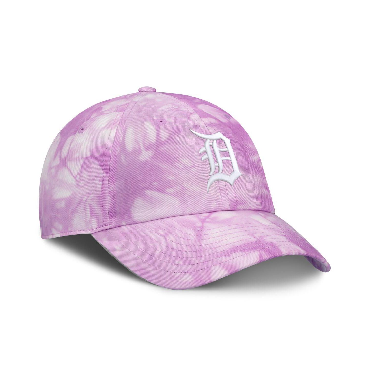 Женская кепка Nike Light Pink Detroit Tigers Mother’s Day Club Adjustable Hat — фото 3