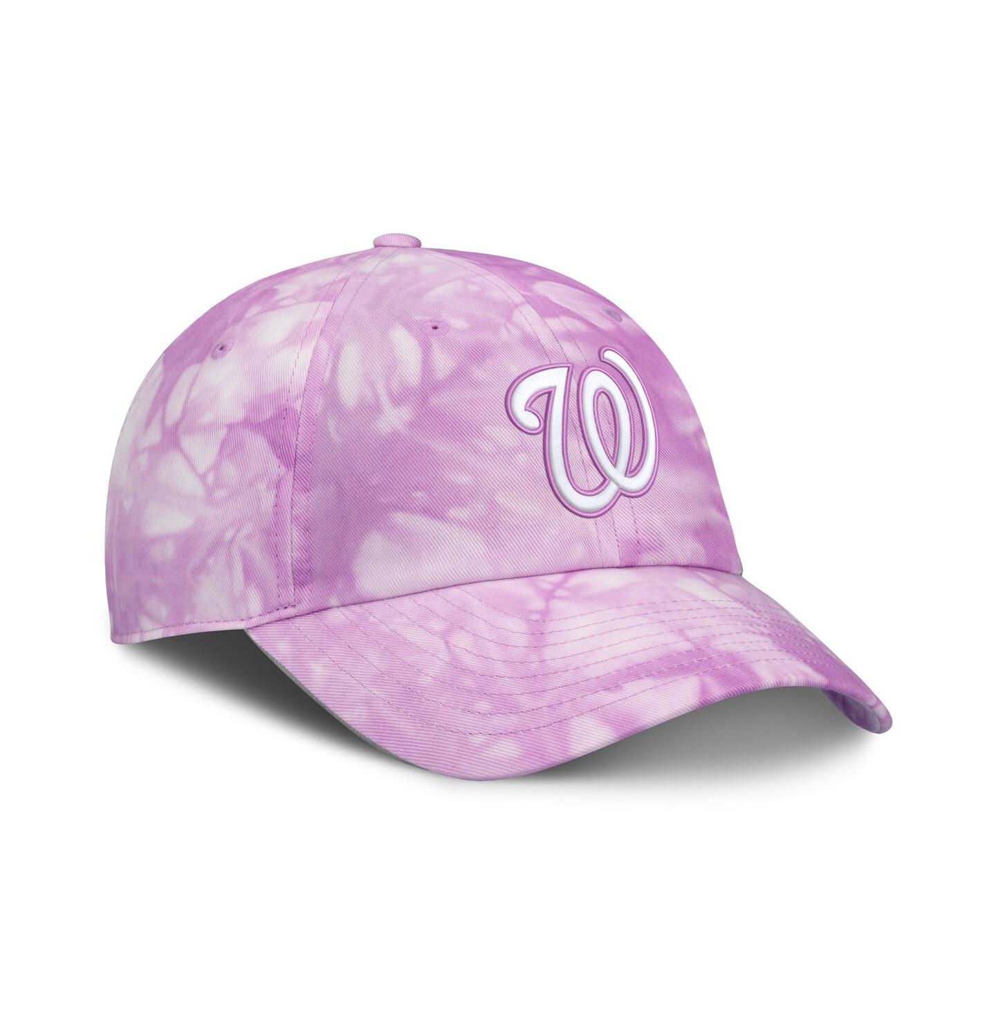 Женская кепка Nike Light Pink Washington Nationals Mother’s Day Club Adjustable Hat — фото 3