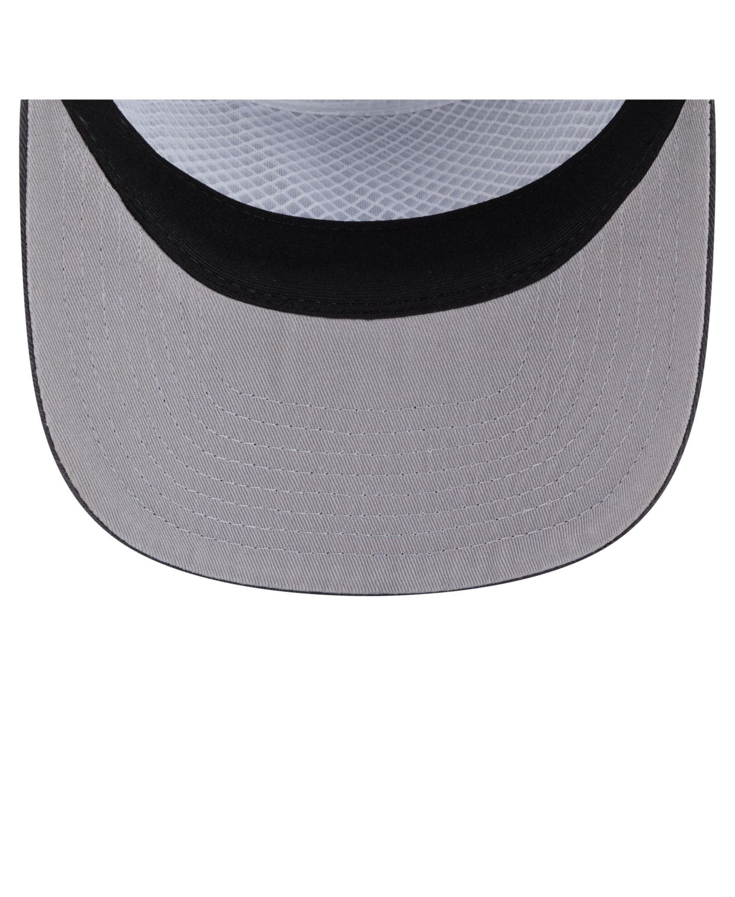 Men's Charcoal Utah Mammoth Washed Patch 19TWENTY Trucker Adjustable Hat
