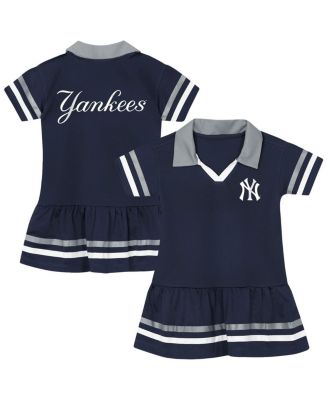 Preschool Navy New York Yankees Big League Hit Dress