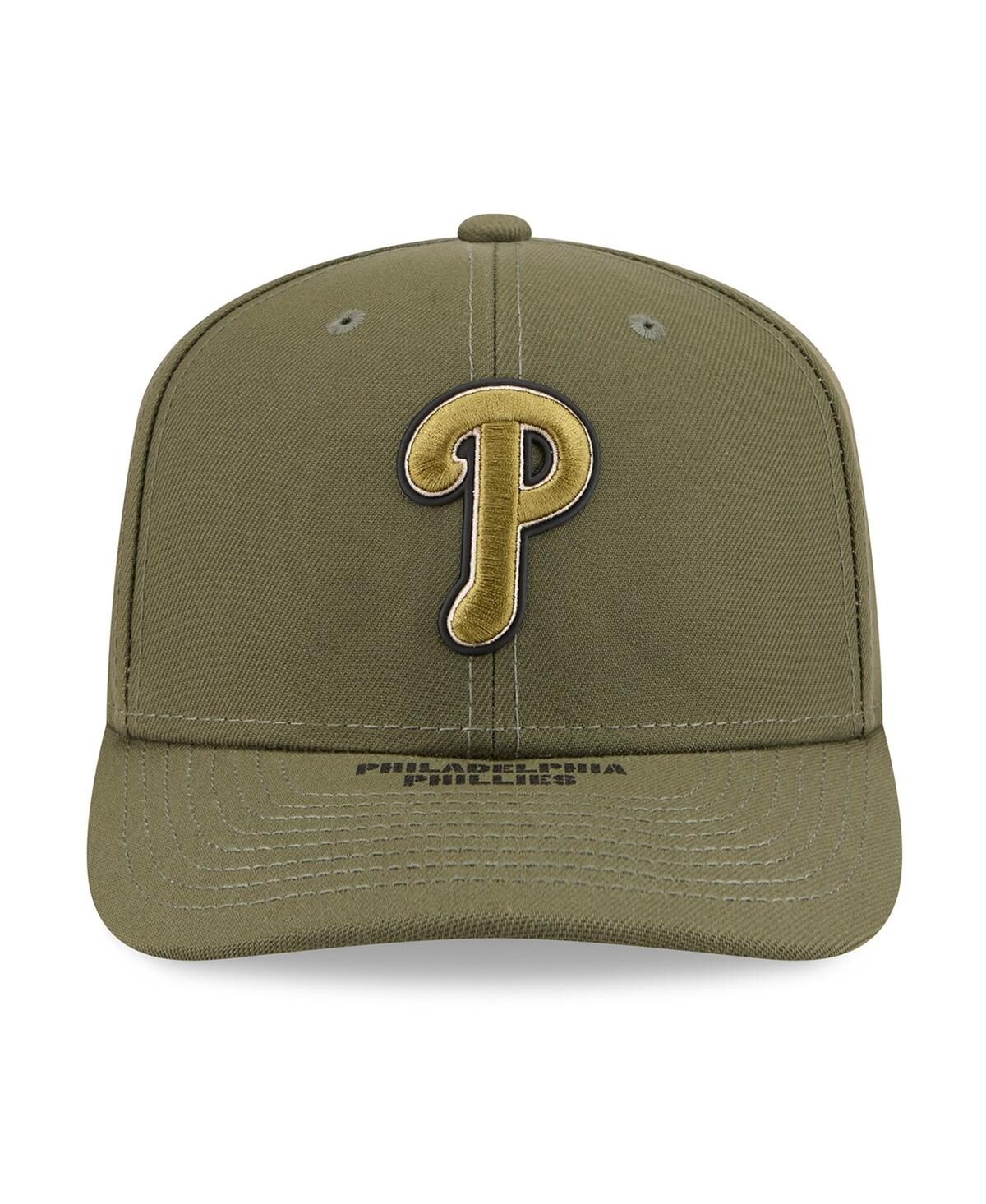 New Era Men's Olive Philadelphia Phillies 2026 Armed Forces Day 9SEVENTY Adjustable Hat