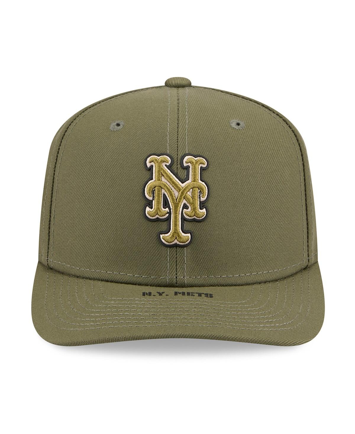 New Era Men's Olive New York Mets 2026 Armed Forces Day 9SEVENTY Adjustable Hat