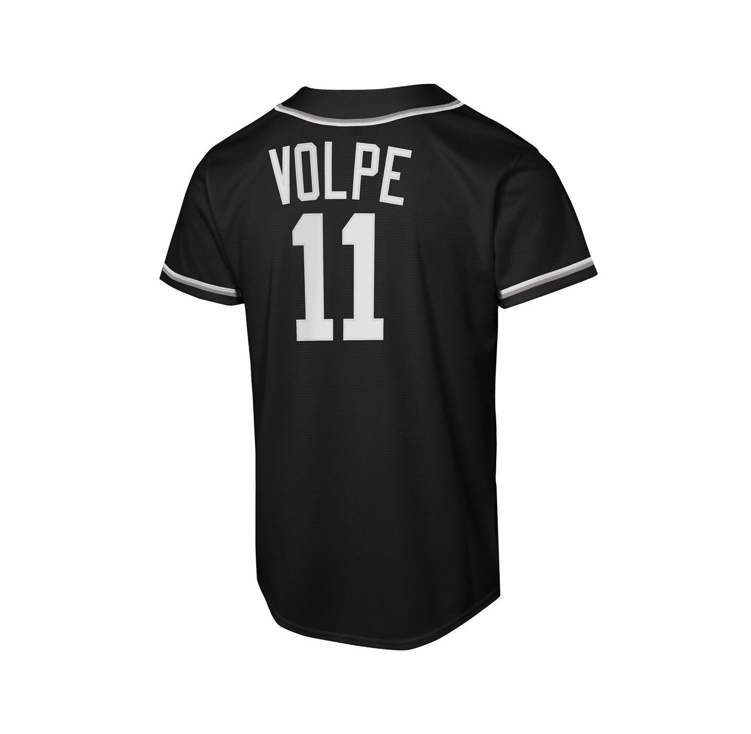 Big Boys and Girls Anthony Volpe Black New York Yankees Fashion Replica Player Jersey