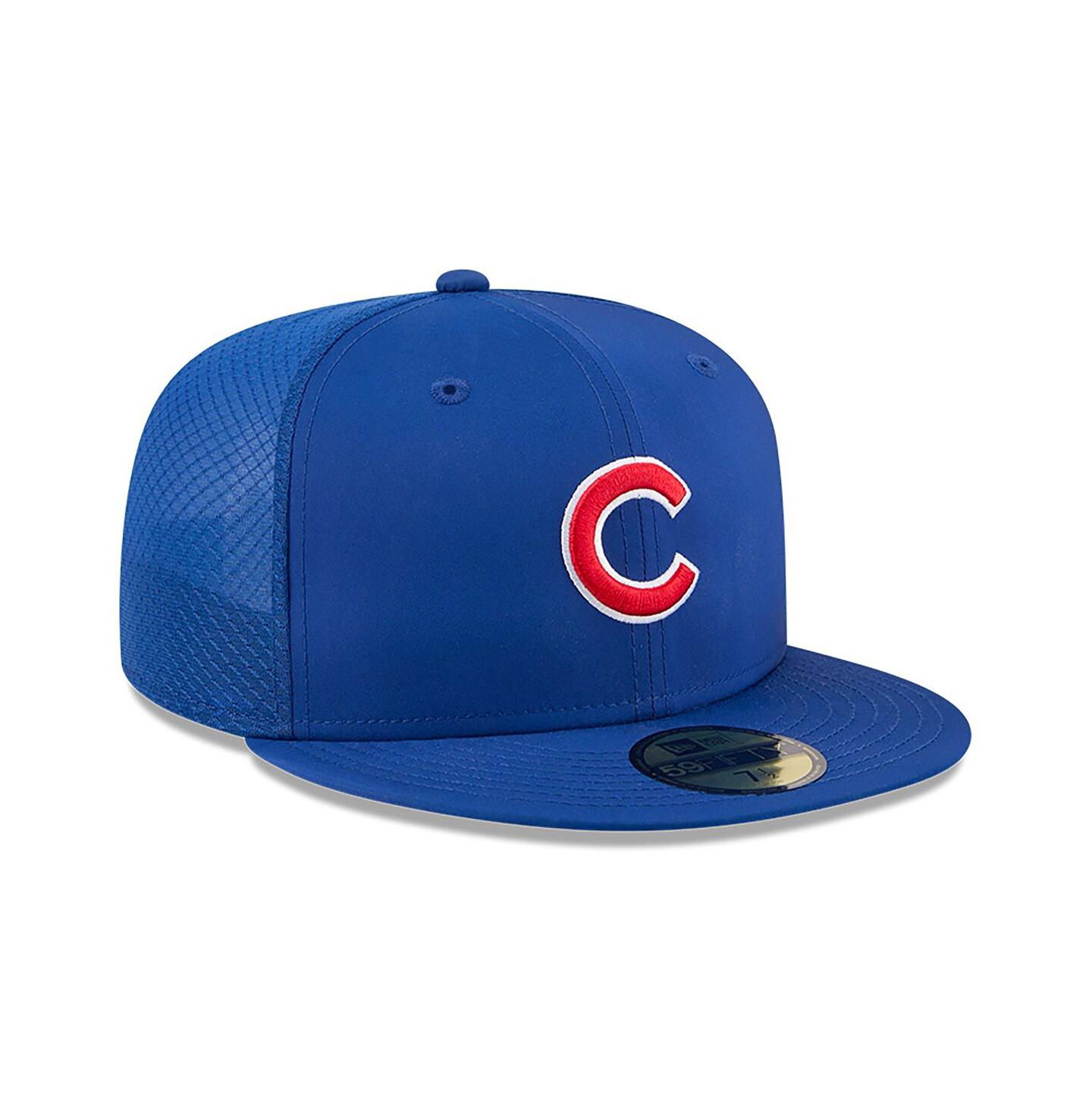 Мужская кепка New Era Royal Chicago Cubs 2026 Batting Practice 59FIFTY Fitted Hat — фото 3