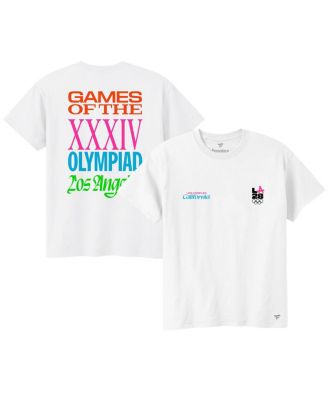 Men's White LA28 Superbloom Collection T-Shirt