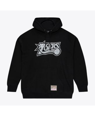 Men's Black Philadelphia 76ers Chrome Hoodie