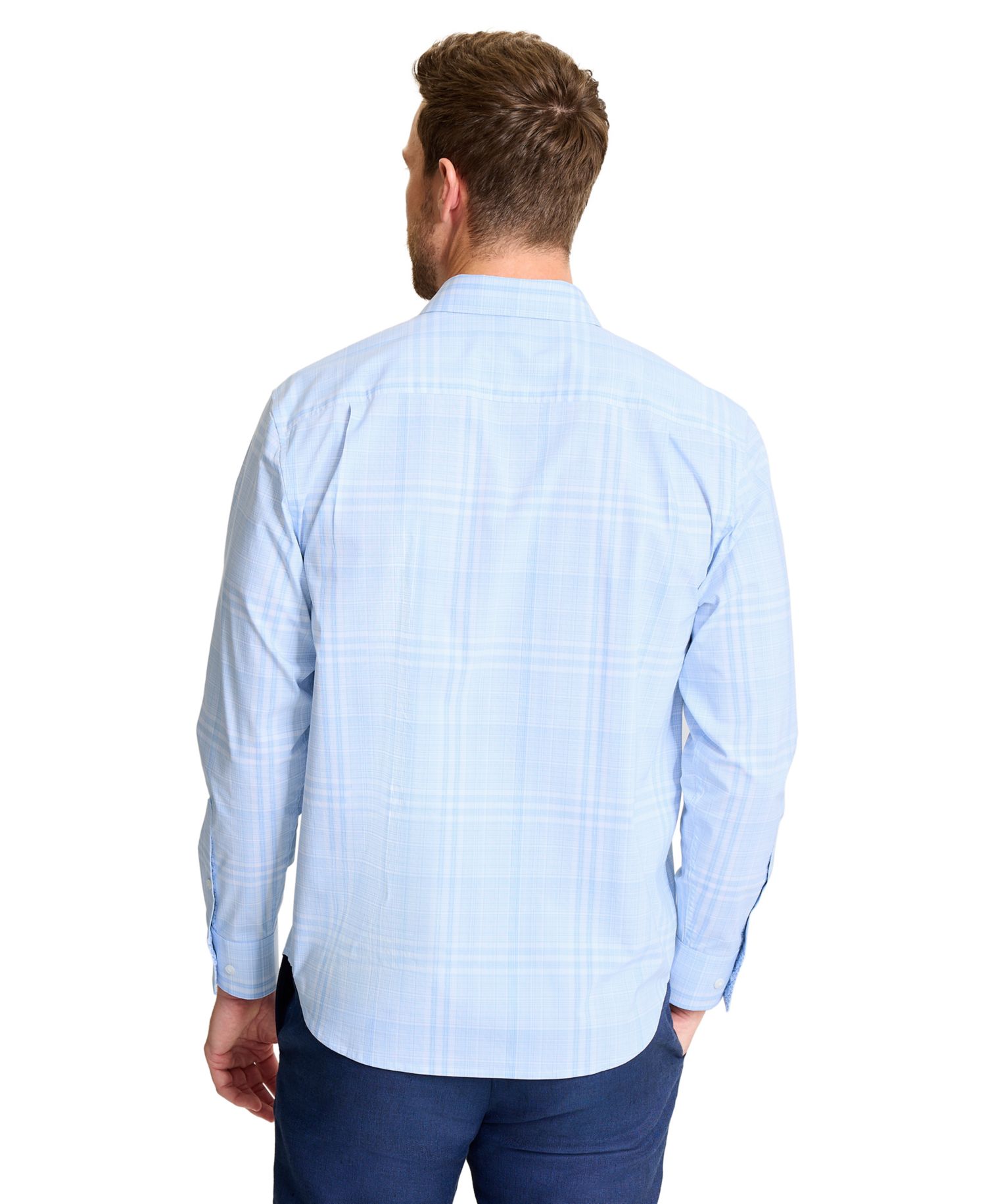Men's Sarasota Stretch Plaid Shirt
