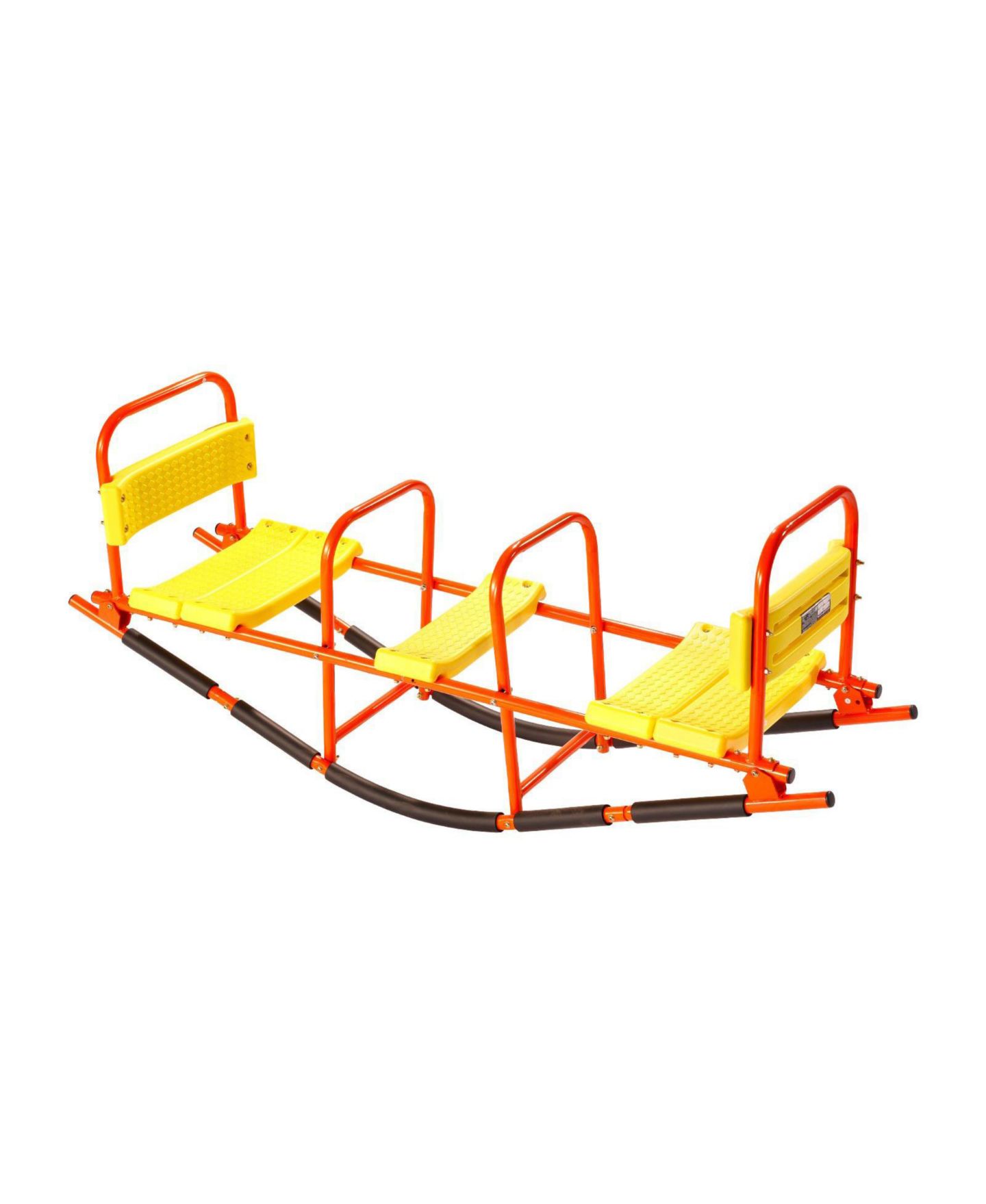 Детская игрушка Mecale Metal Kids Seesaw for 2 with 200 Lb Capacity, Ages 3, цвет: Жёлтый — фото 6