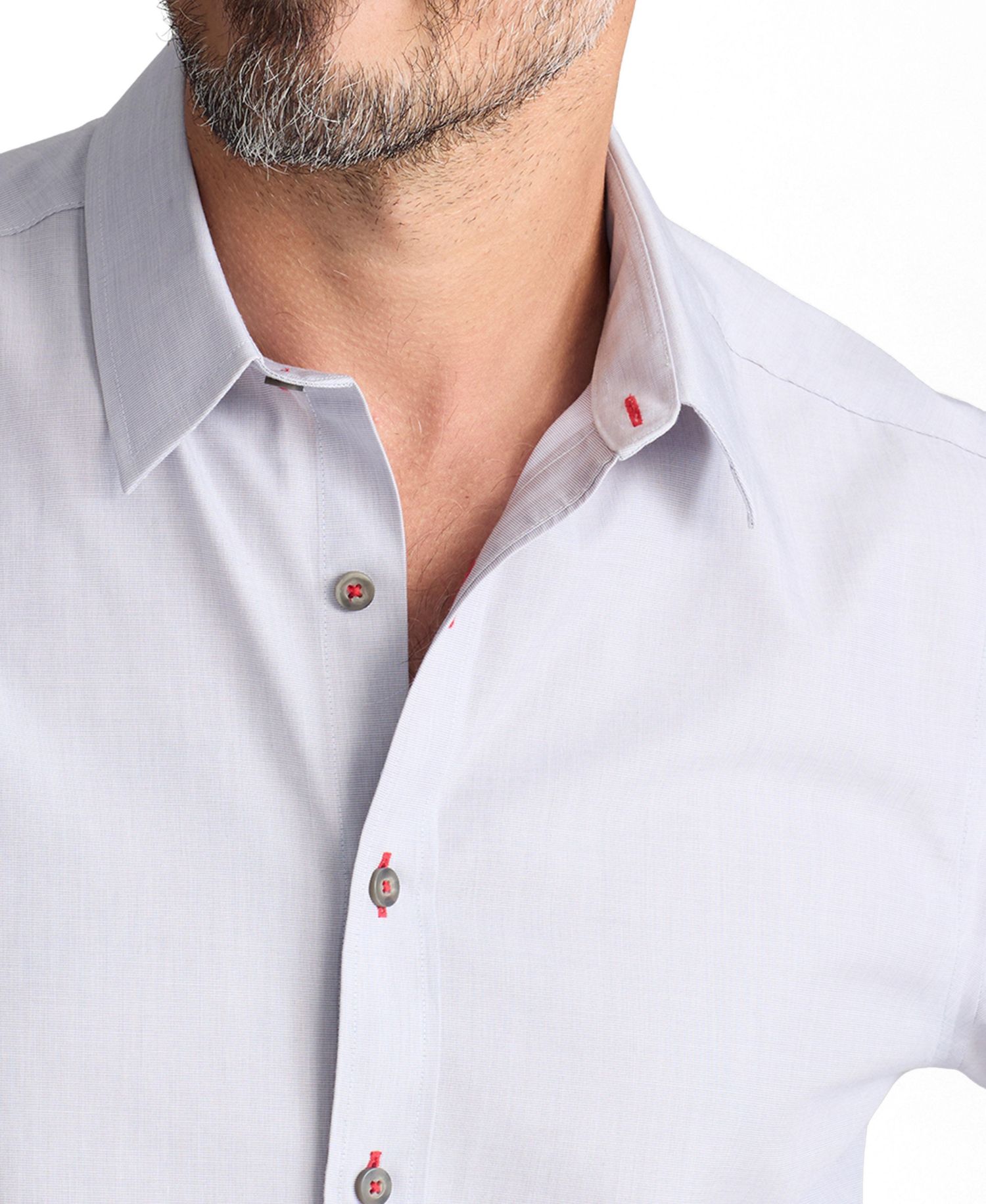 Men's Regular Fit Long Sleeve Wrinkle Free Rubican Shirt