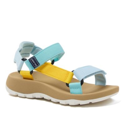 Little Girls Colorful Traveler Sport Strap Sandals