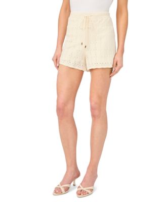 Women's Pointelle Pull-On Shorts