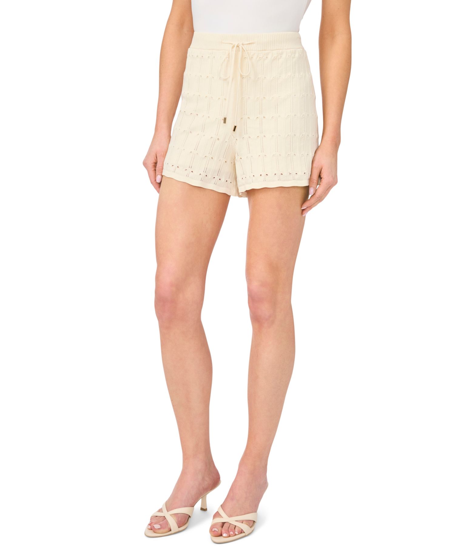 Women's Pointelle Pull-On Shorts