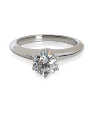 0.97 ct Round Brilliant Diamond Engagement Ring