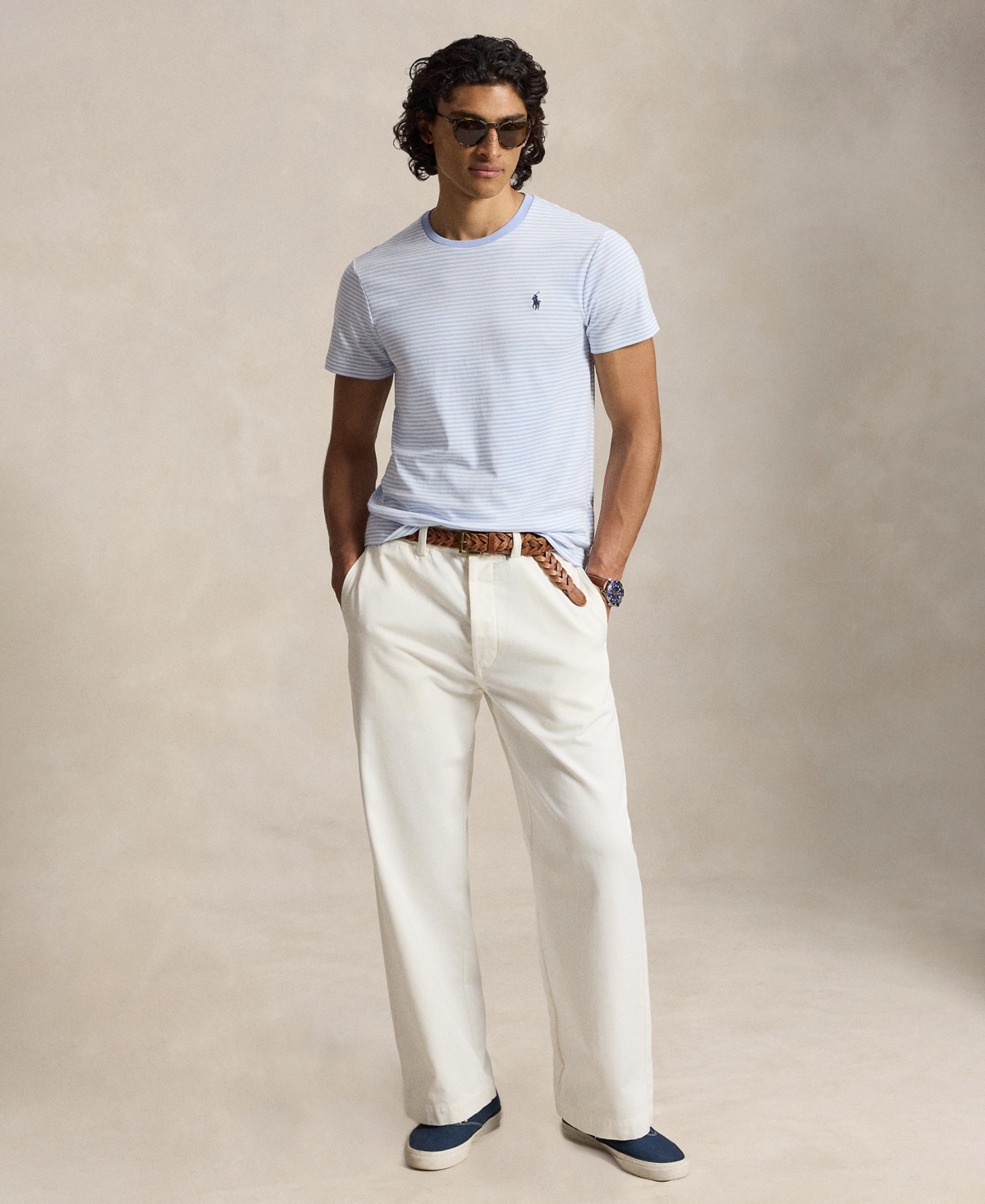 Polo Ralph Lauren Men's Iconic Mesh Crewneck T-Shirt