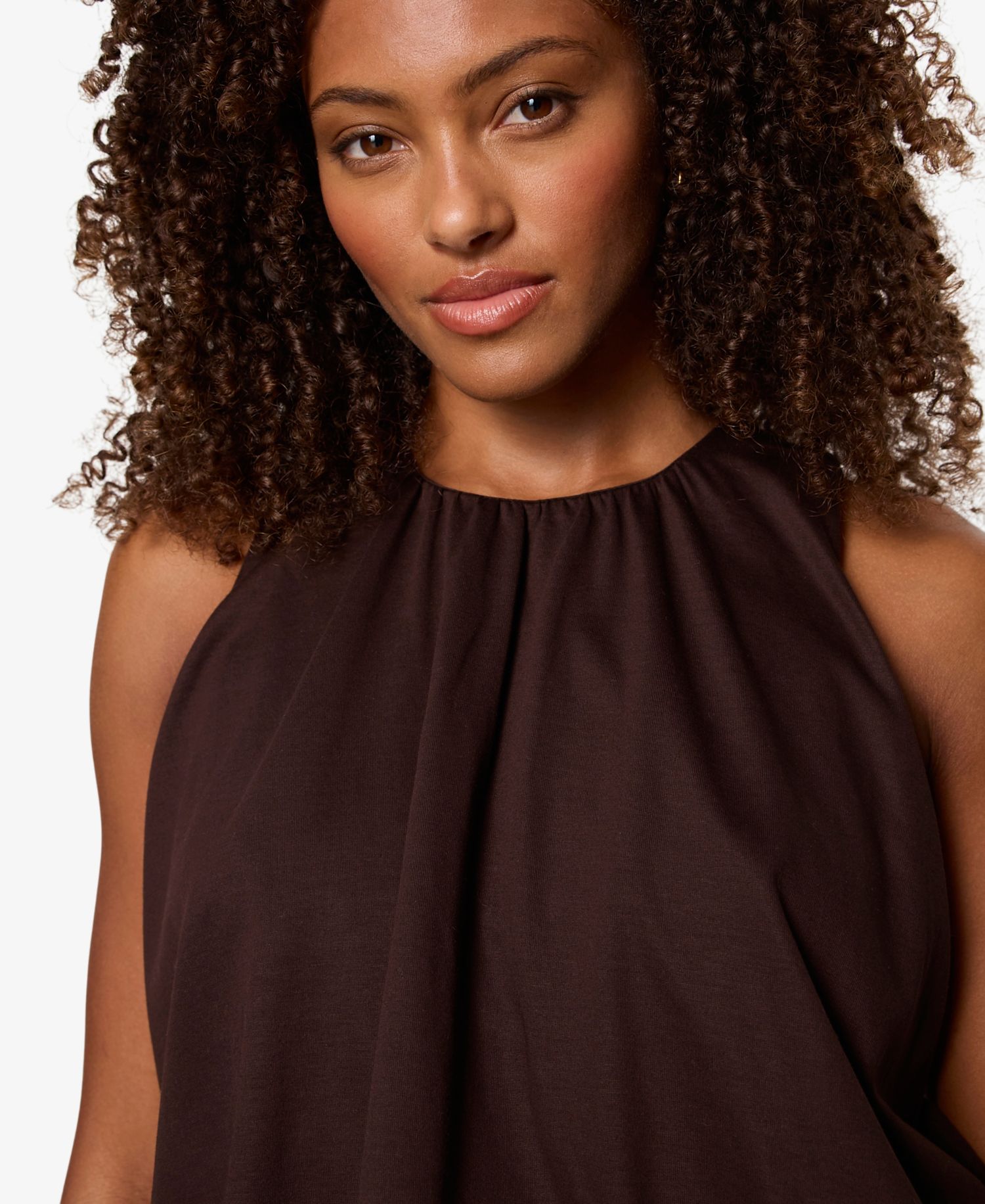 Women's Retreat Crewneck Bubble Tank Top