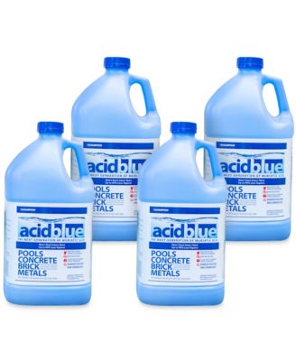 Champion Acid Muriatic Acid for Removal of Stains on Driveways (4 Pack