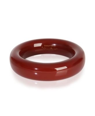 Pre-Owned Tiffany Co Elsa Peretti Red Lacquer Bracelet - Plastique 475$
