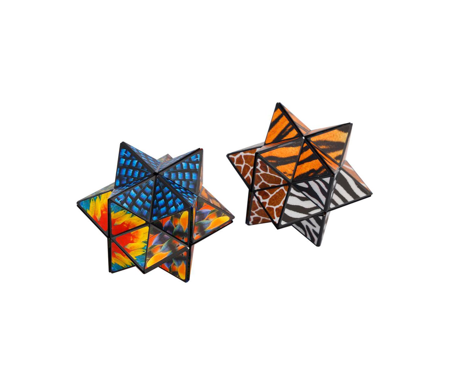 Детская игрушка Bruce & Shark 2-in-1 Animal Theme Fidget Cube, 2-Piece Puzzle, Ages 8+ — фото 9
