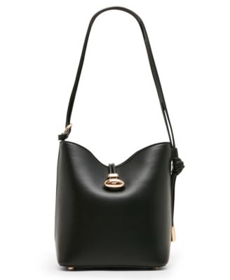 Mini Drawstring Bucket Handbag