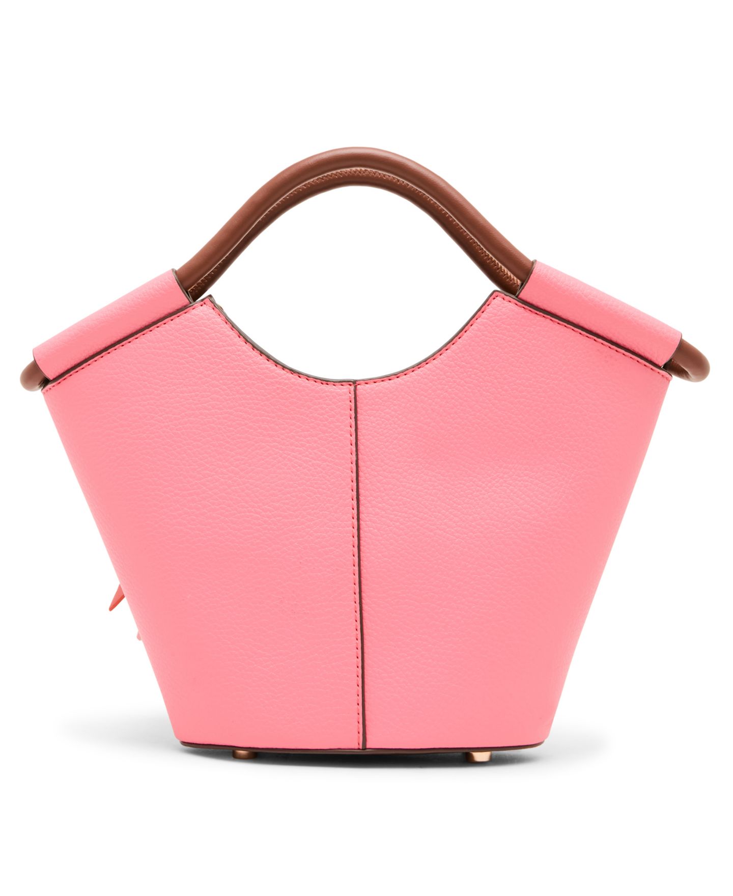 Женская сумка Anne Klein Mini Magnetic Snap Tote Handbag, цвет: Розовый — фото 2
