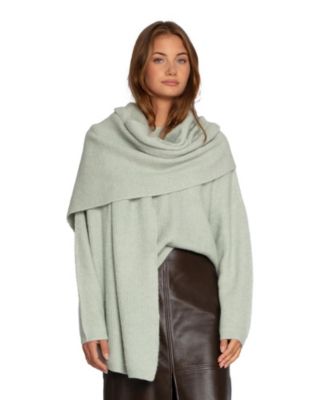 Women's Wrap Me Up Scarf Sweater