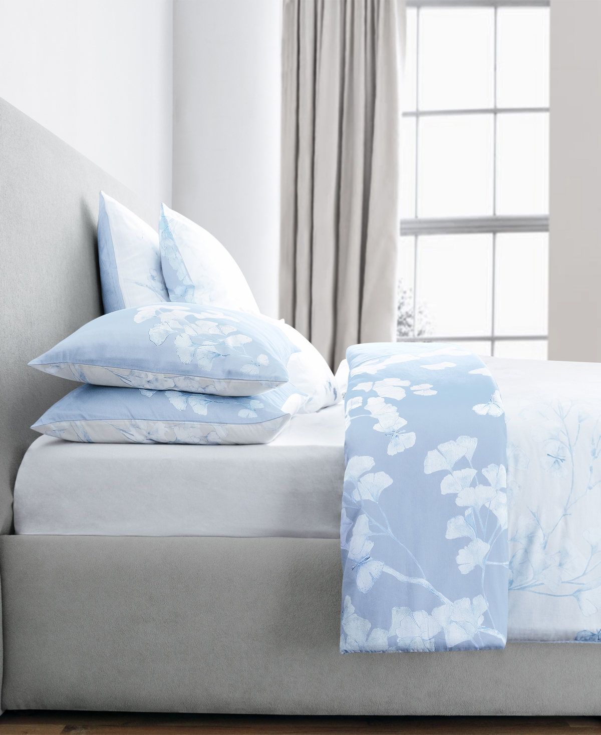 Michael Aram Butterfly Gingko Cotton Duvet Cover
