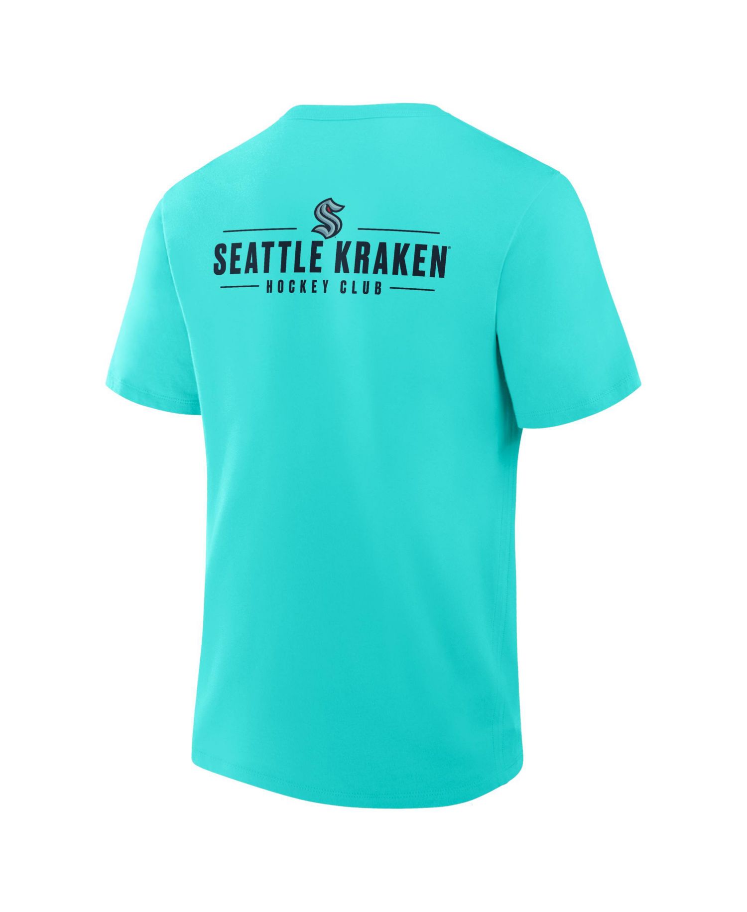 Men's Light Blue Seattle Kraken Crash The Net Legacy T-Shirt