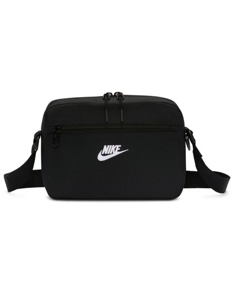 Сумка Nike Unisex Heritage Crossbody, цвет: Чёрный / Белый