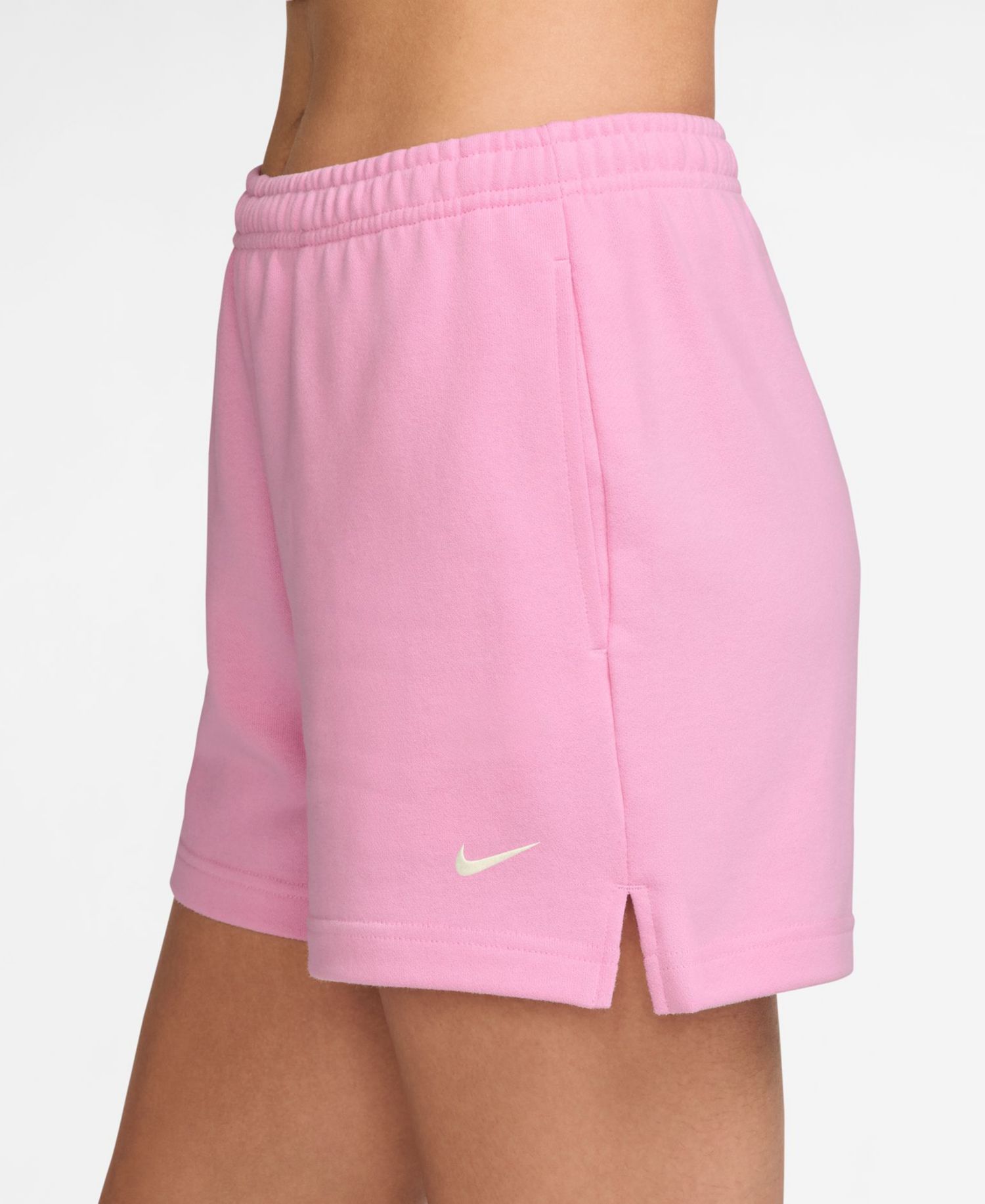 Women's Studio Fleece Mid-Rise 4" Shorts