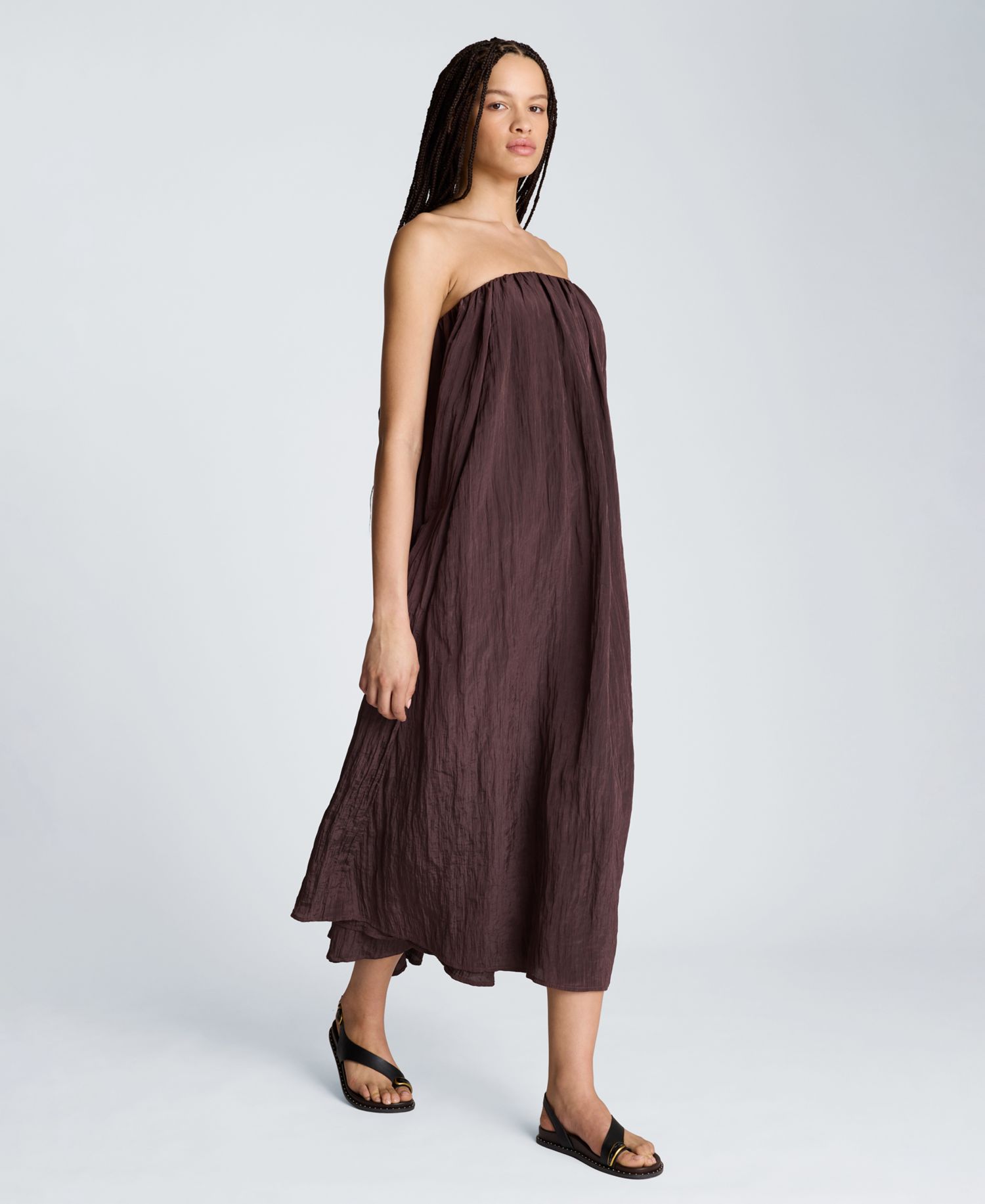 Women's Strapless Maxi Dress