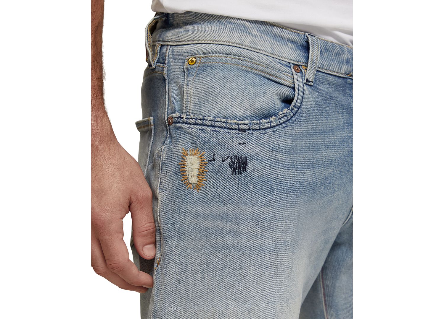 Men's The Zee Straight-Fit Denim Jeans