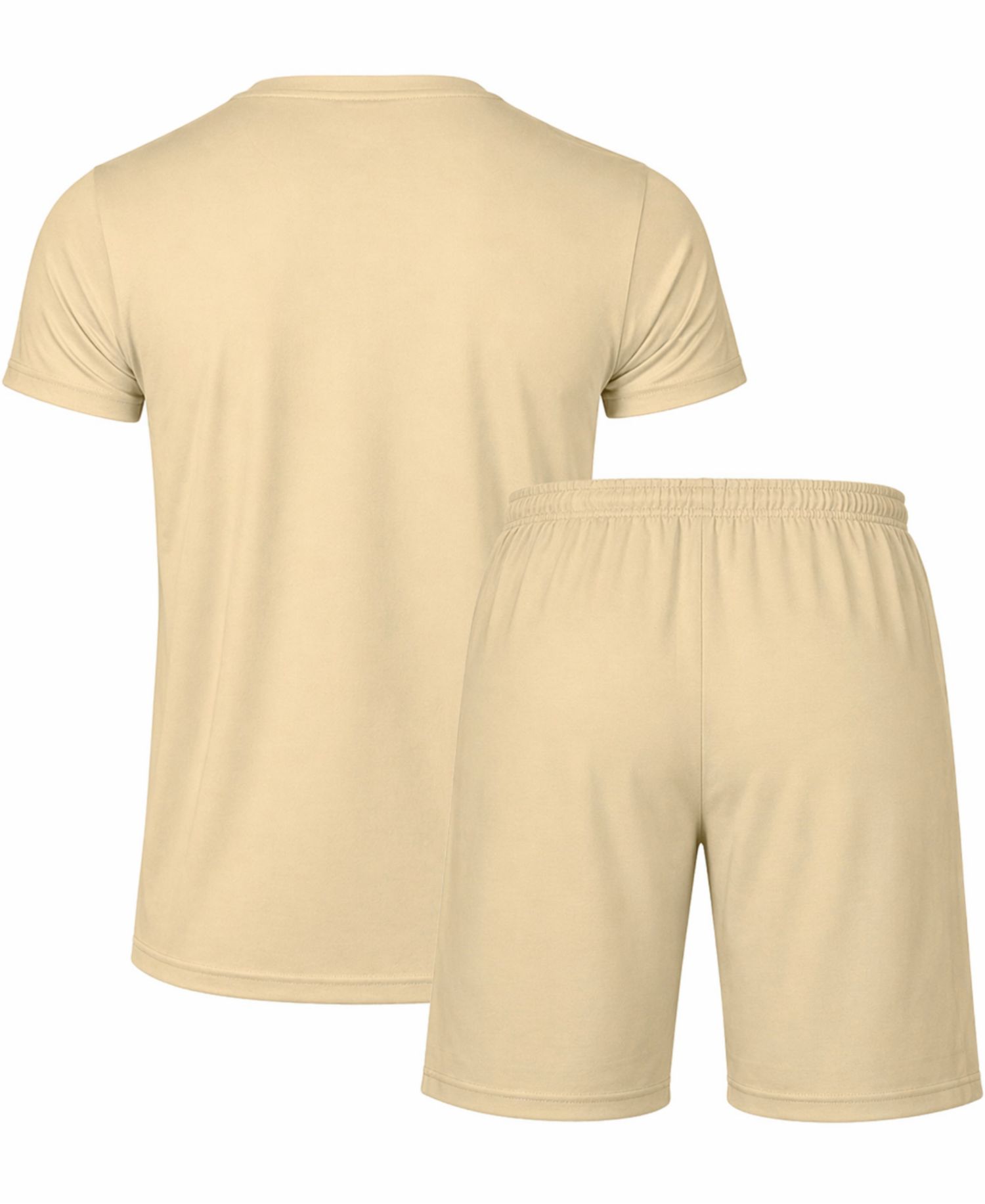 Men's Athletic T-Shirt and Shorts, 2-Piece Set