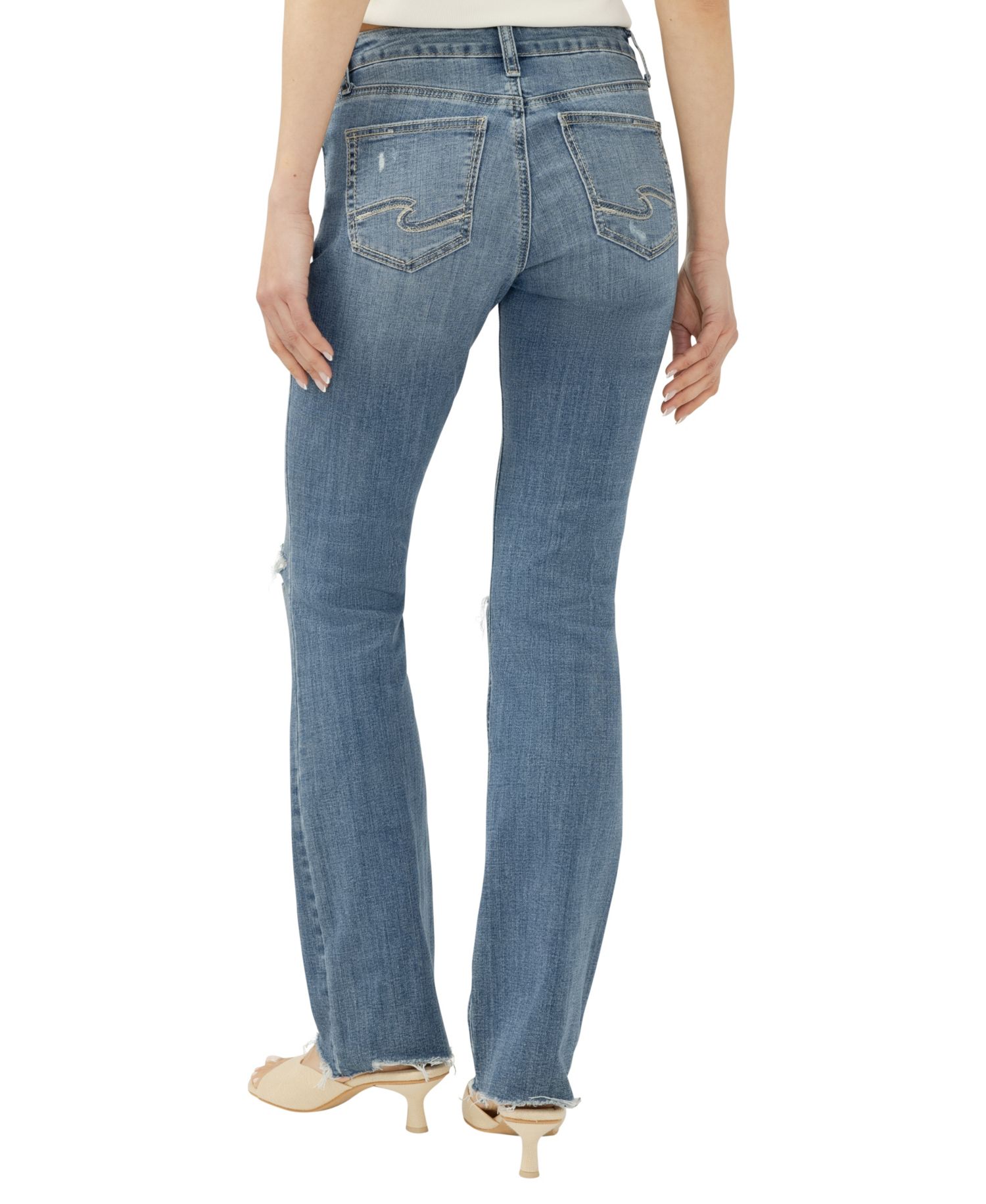 Women's Suki Mid-Rise Slim Bootcut Jeans