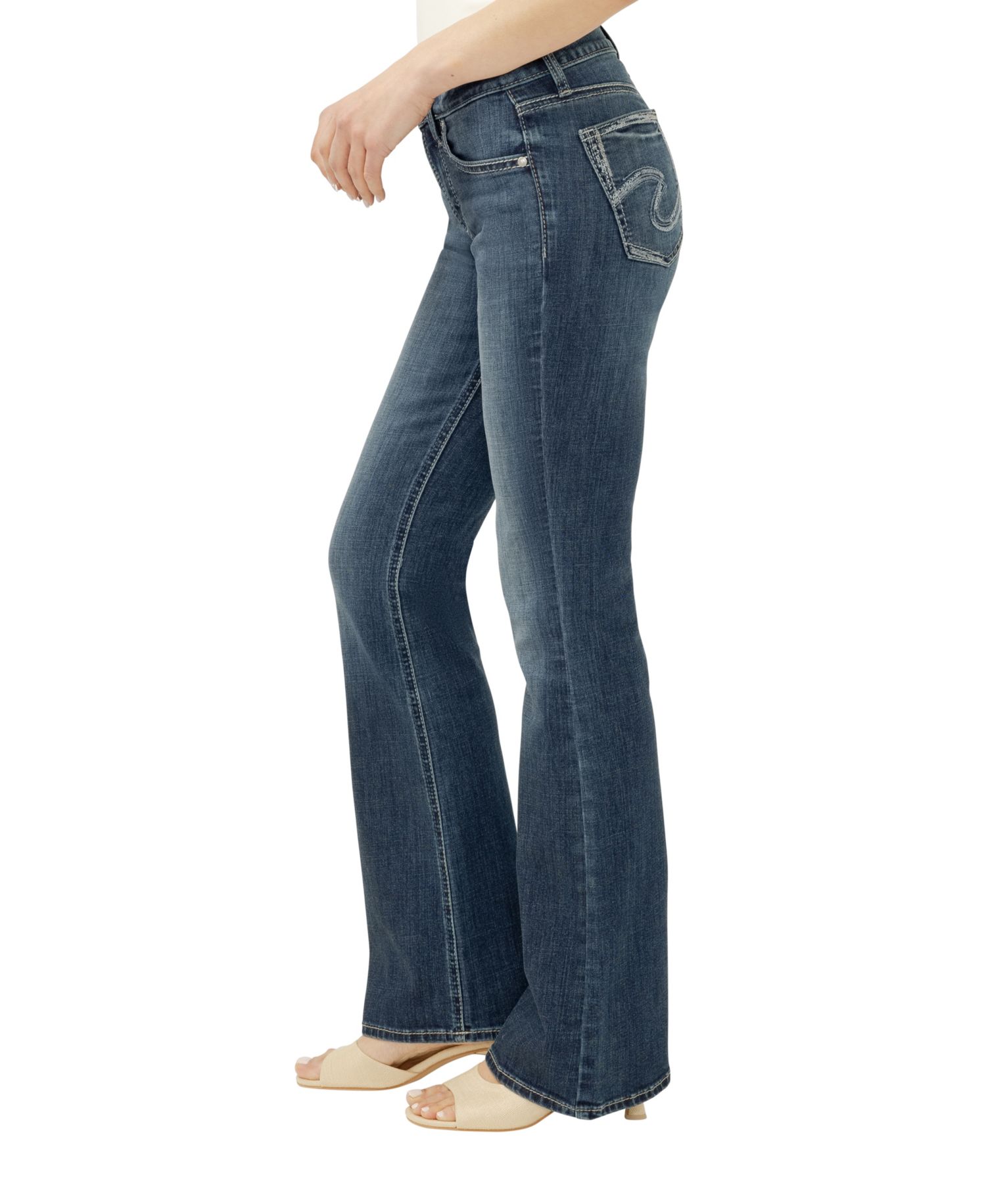 Women's Suki Mid-Rise Bootcut Luxe Stretch Jeans