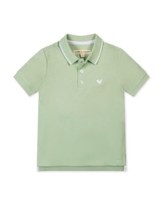 Boys Hope and Henry Organic Short Sleeve Knit Pique Polo Shirt