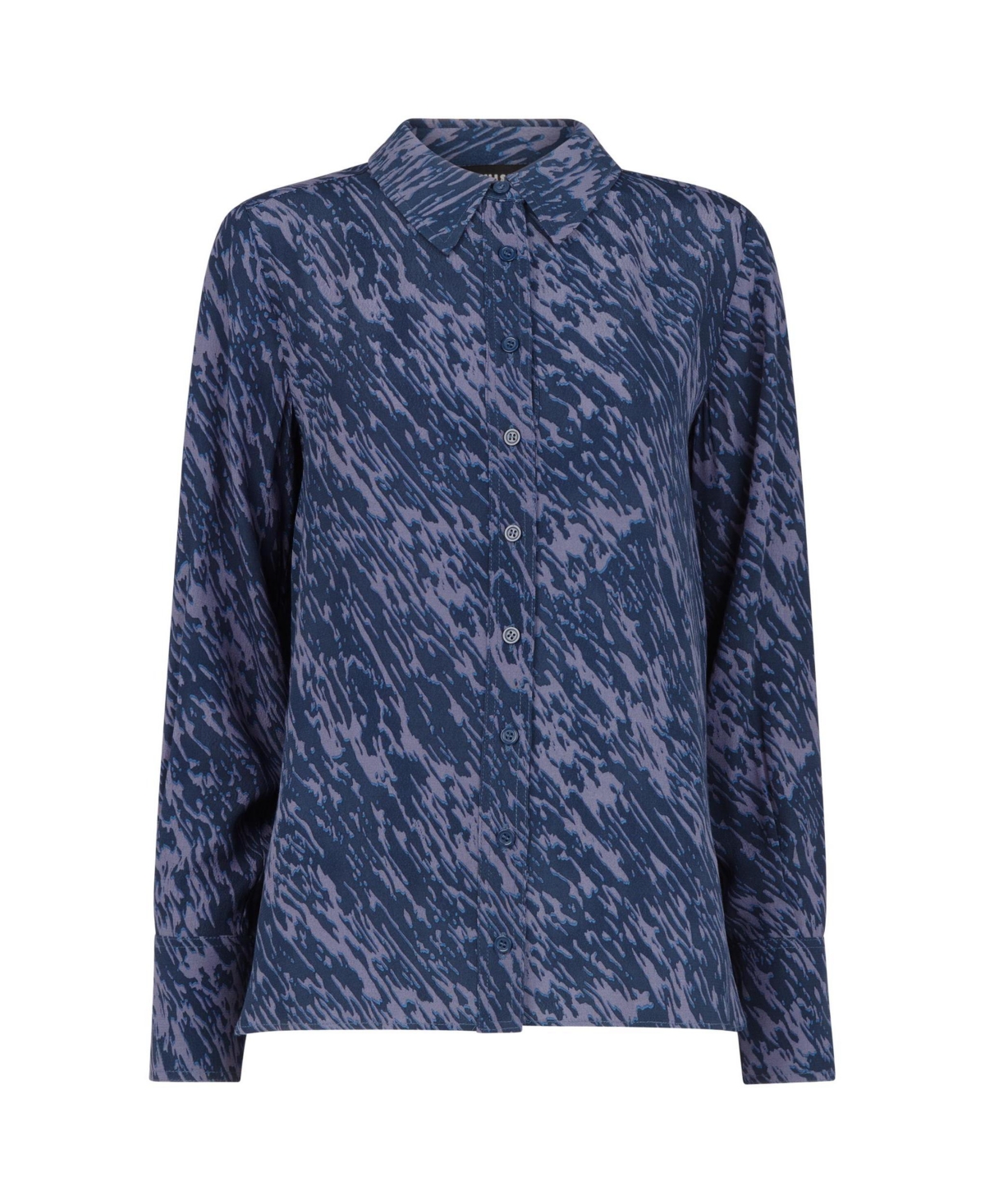 Whistles Women's Abstract Marks Collared Shirt