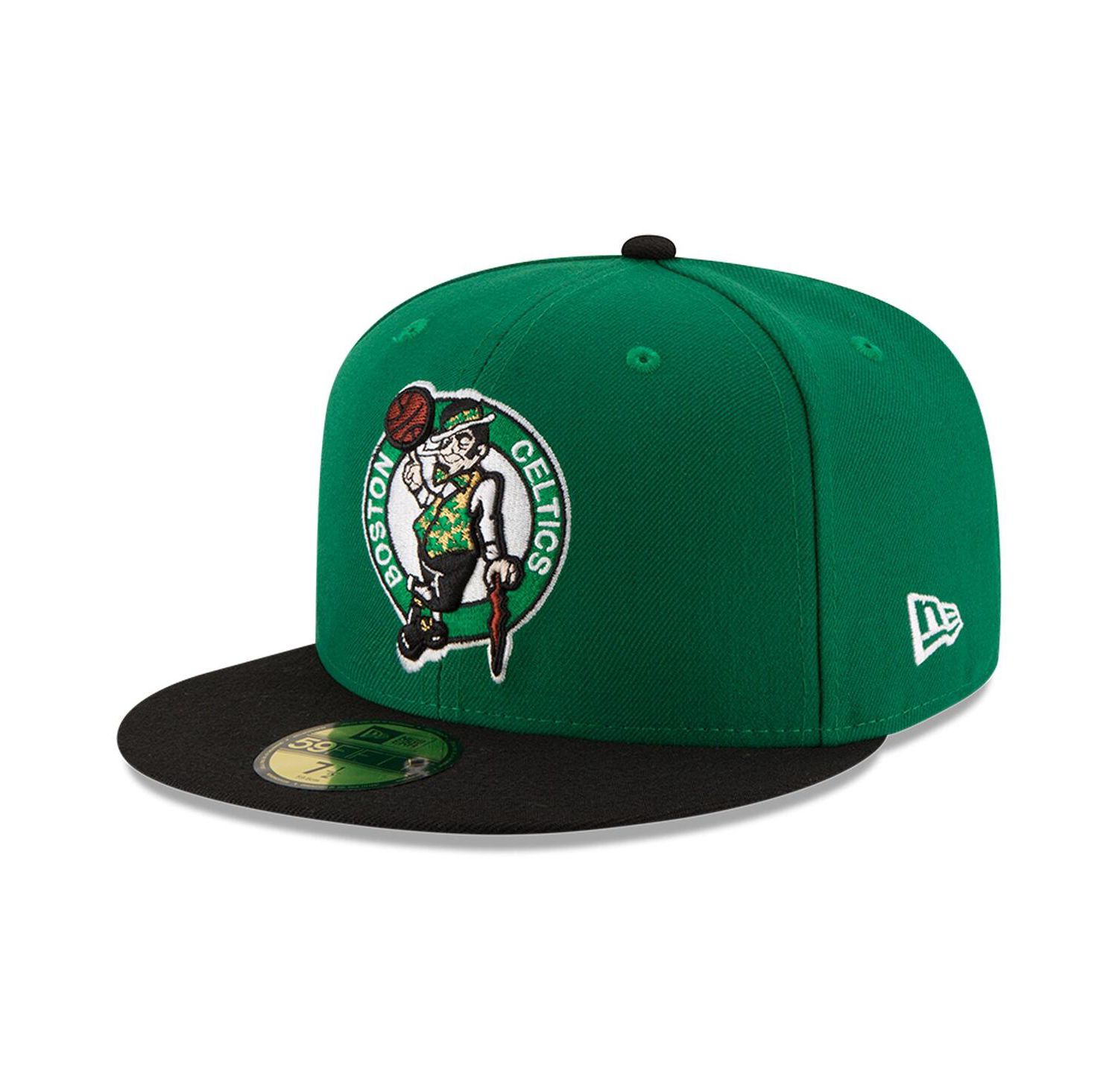 Men's Green/Black Boston Celtics Team Color 2Tone 59FIFTY Fitted Hat