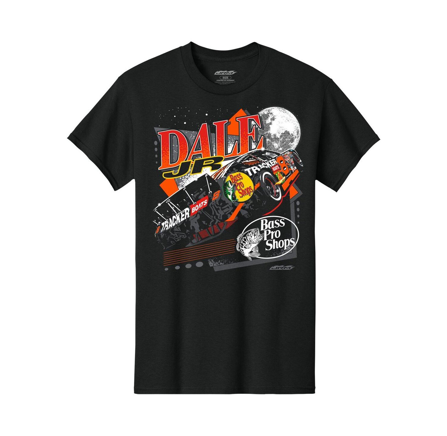 Men's Black Dale Earnhardt Jr. Bass Pro Shops 8 T-Shirt