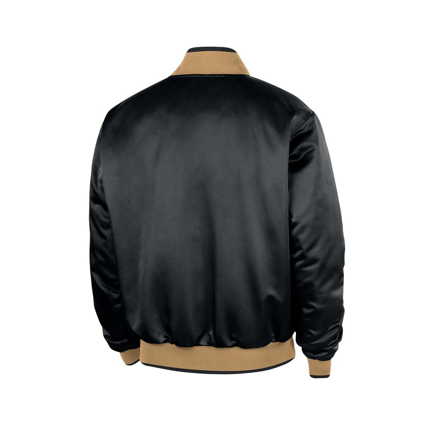 Men's Black Boston Celtics 2025/26 City Edition Remix Courtside Full-Snap Bomber Jacket